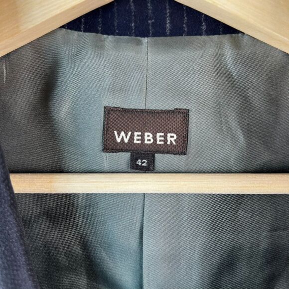 Weber Women's 100% Wool Lined Blazer Size 42 / Small - Picture 7 of 8